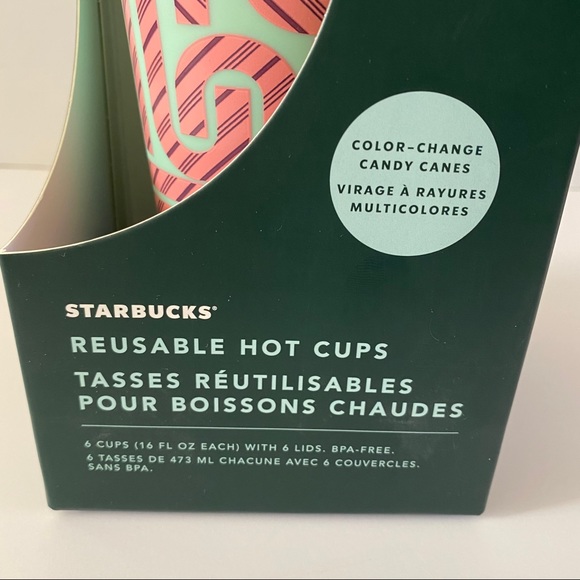 Starbucks Holiday Reusable Hot Cups With Lids - Picture 5 of 6